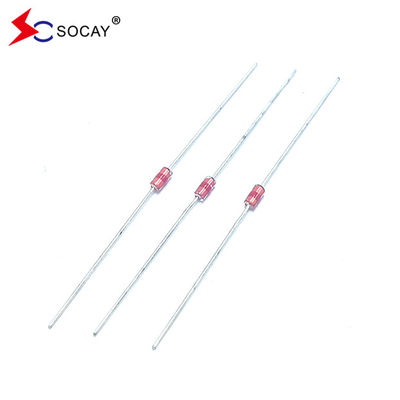 Оксиальные свинцовые стеклянные выпускные трубы SCA-141N 1.0pF 8/20μS 500A Защитники от искры