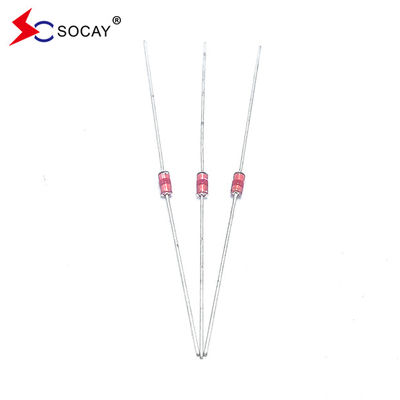 Оксиальные свинцовые стеклянные выпускные трубы SCA-141N 1.0pF 8/20μS 500A Защитники от искры