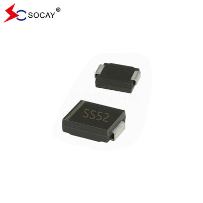 Поверхностные монтируемые шотткинские барьерные выпрямители SS52C ~ SS520C 20VRRM DO-214AB Пакет
