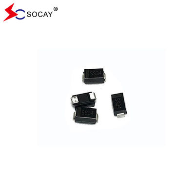Socay SS35A компактный барьерный диод Schottky в пакете DO-214AC с максимальным повторяющимся пиковым обратным напряжением 50 В